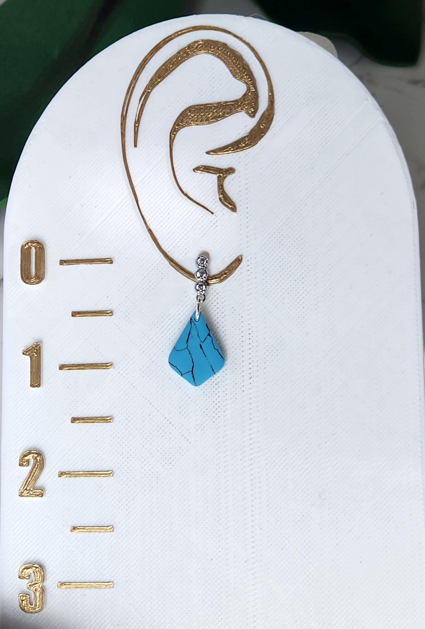 Small Turquoise Drops