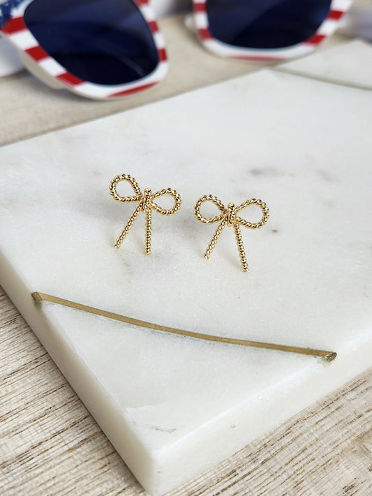 Rope Bow Studs