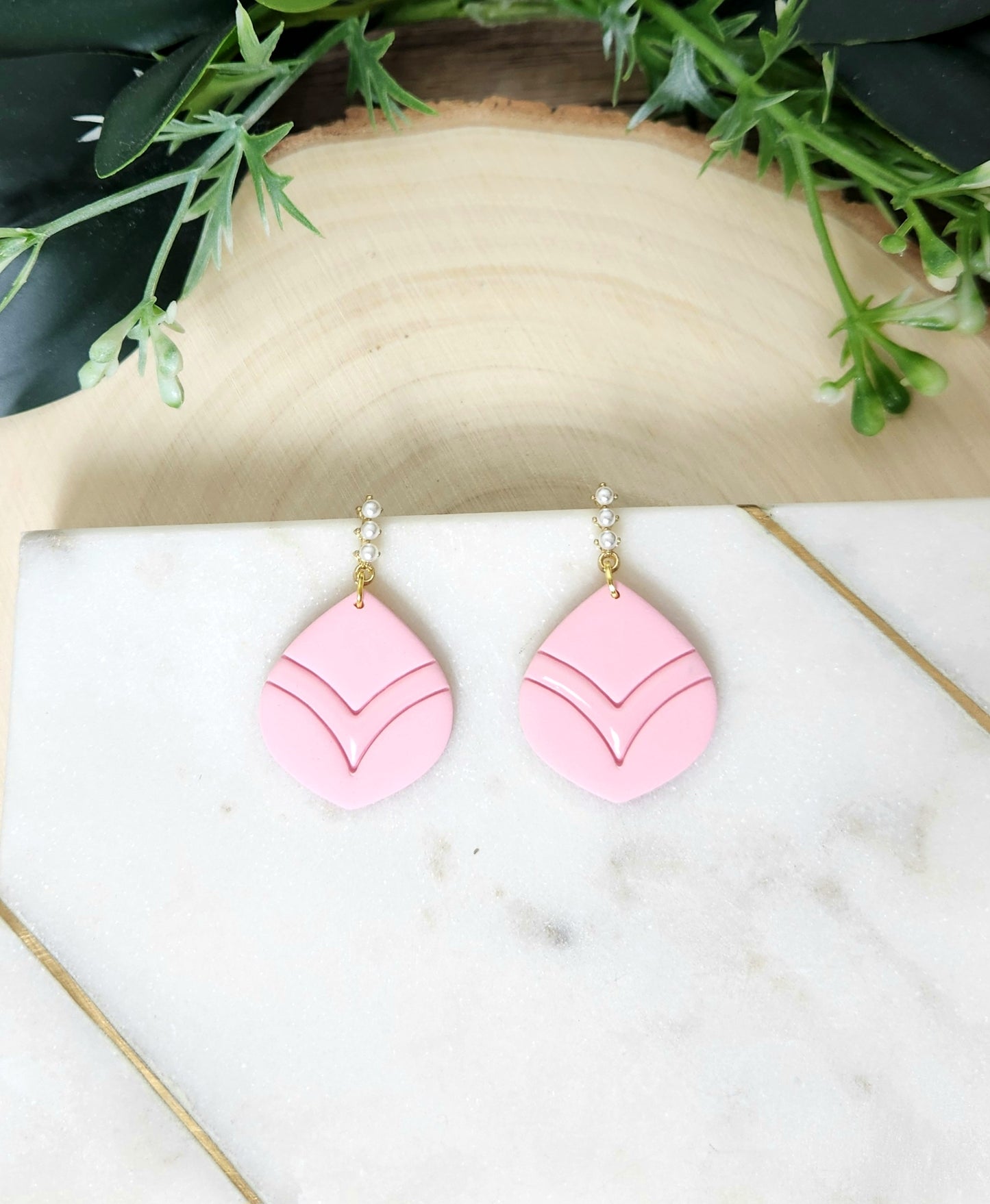 Spring Blush Dangles