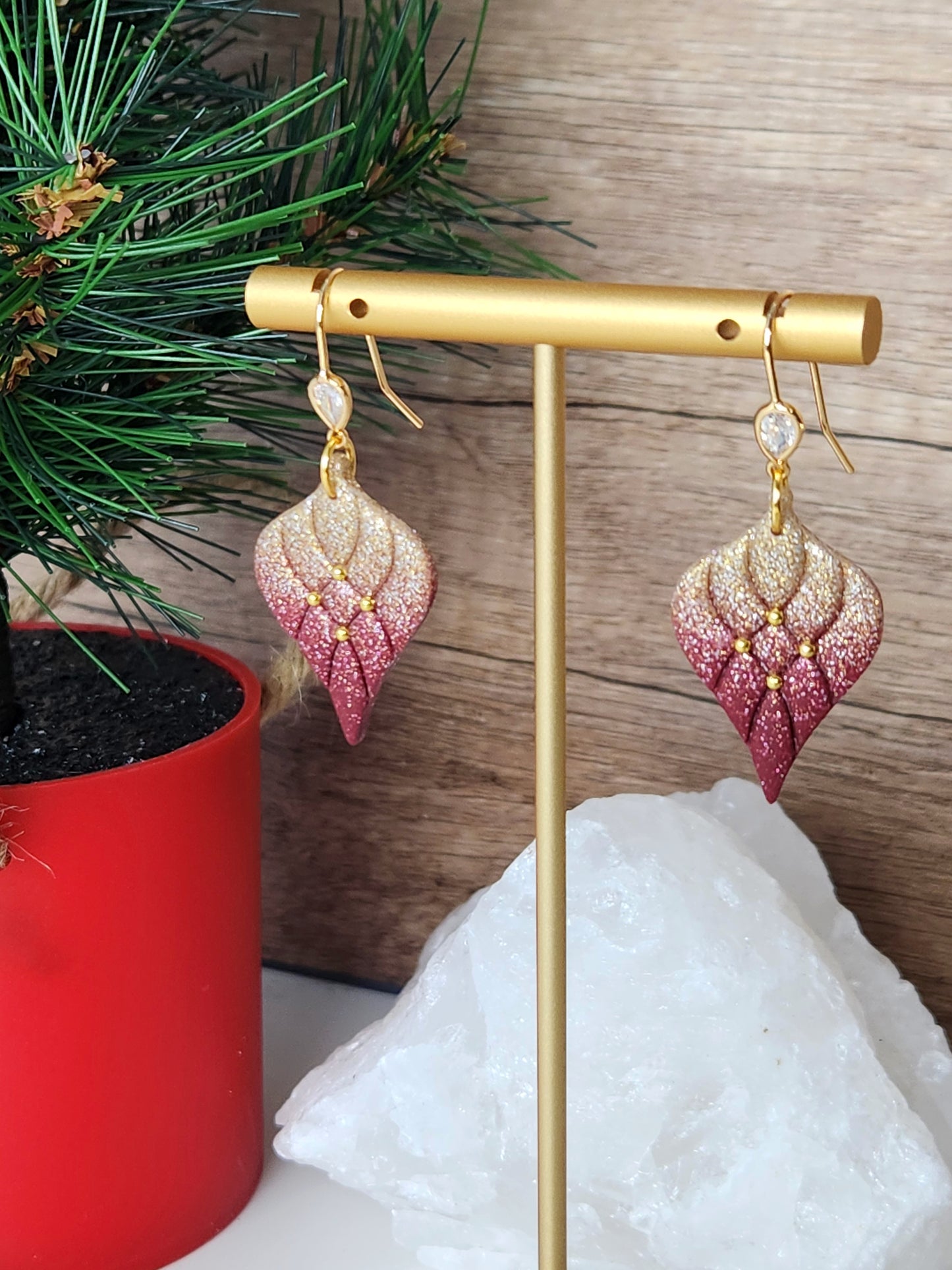 Gradient Drop Ornaments