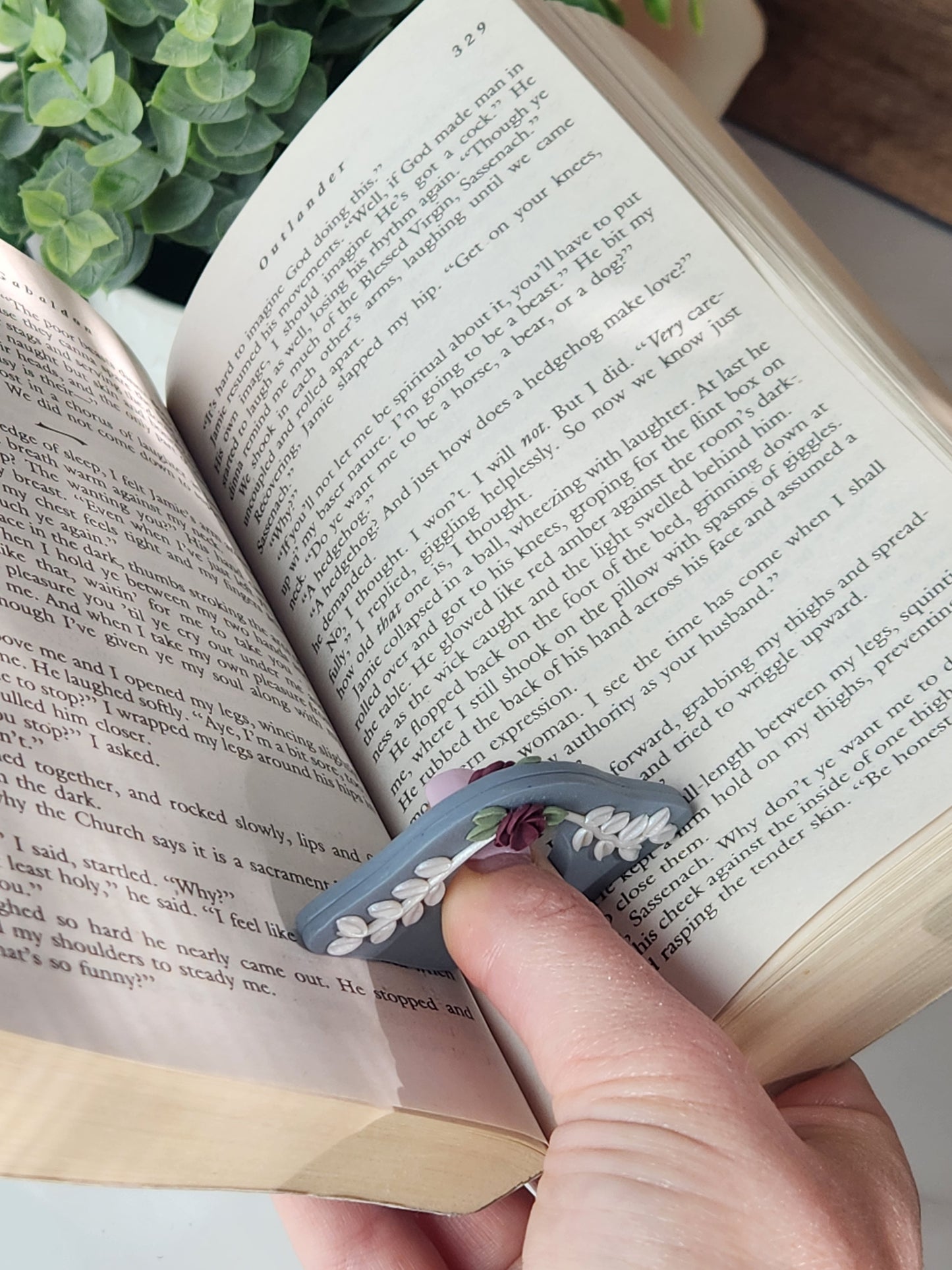 Floral Page Holder