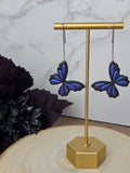 Purple Butterfly - Dangles