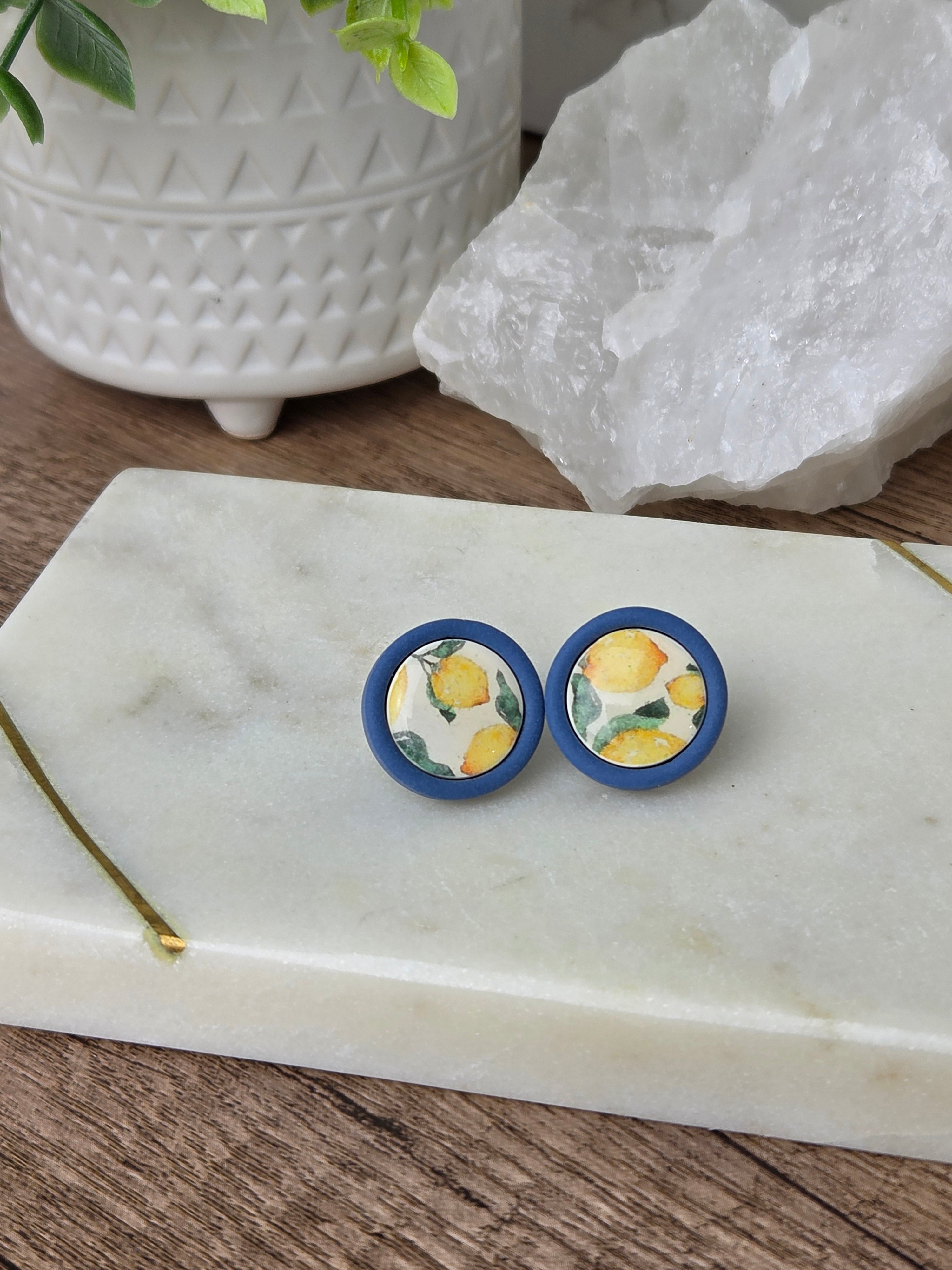 Lemon Drop Studs